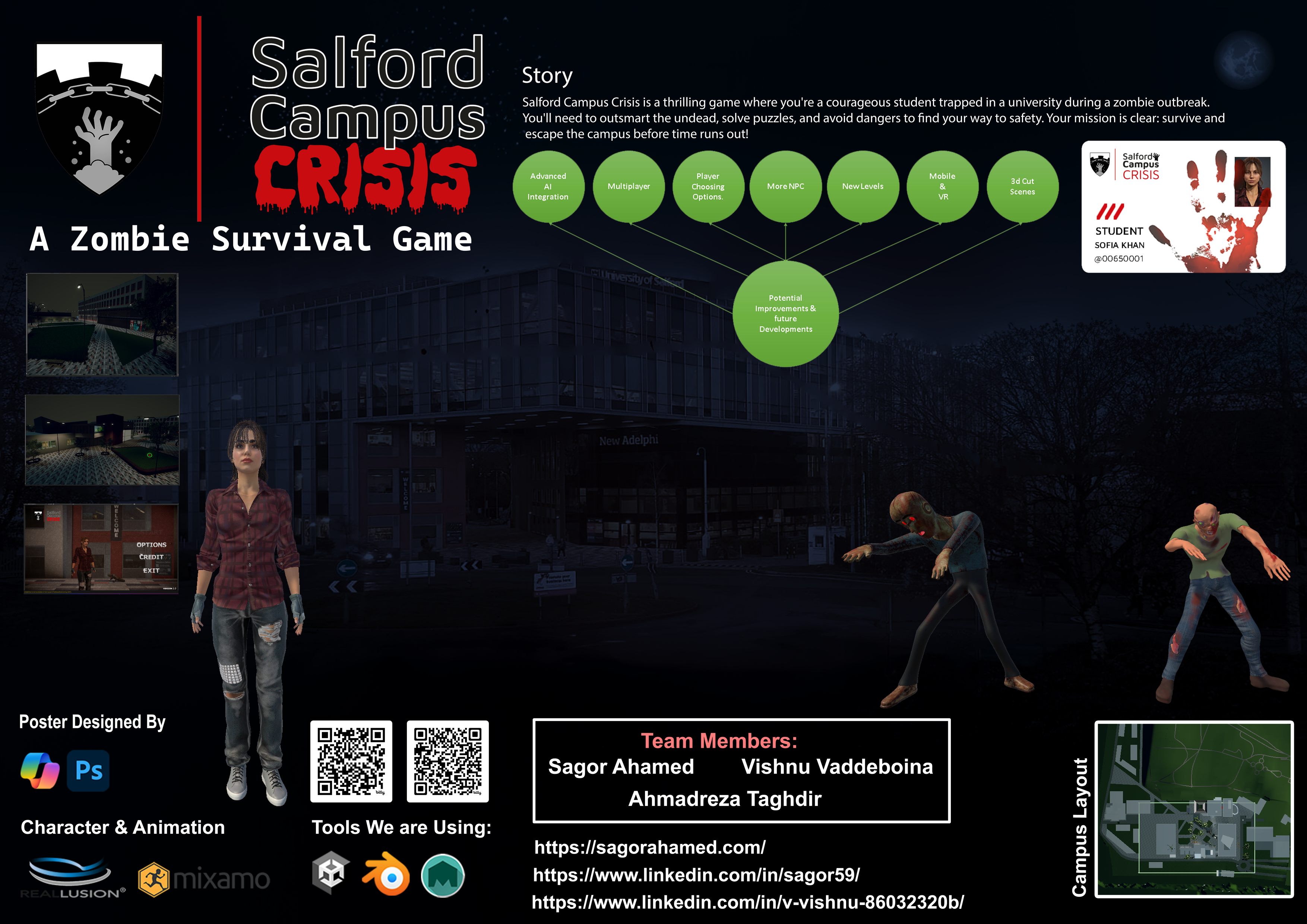 Salford Campus Crisis project preview