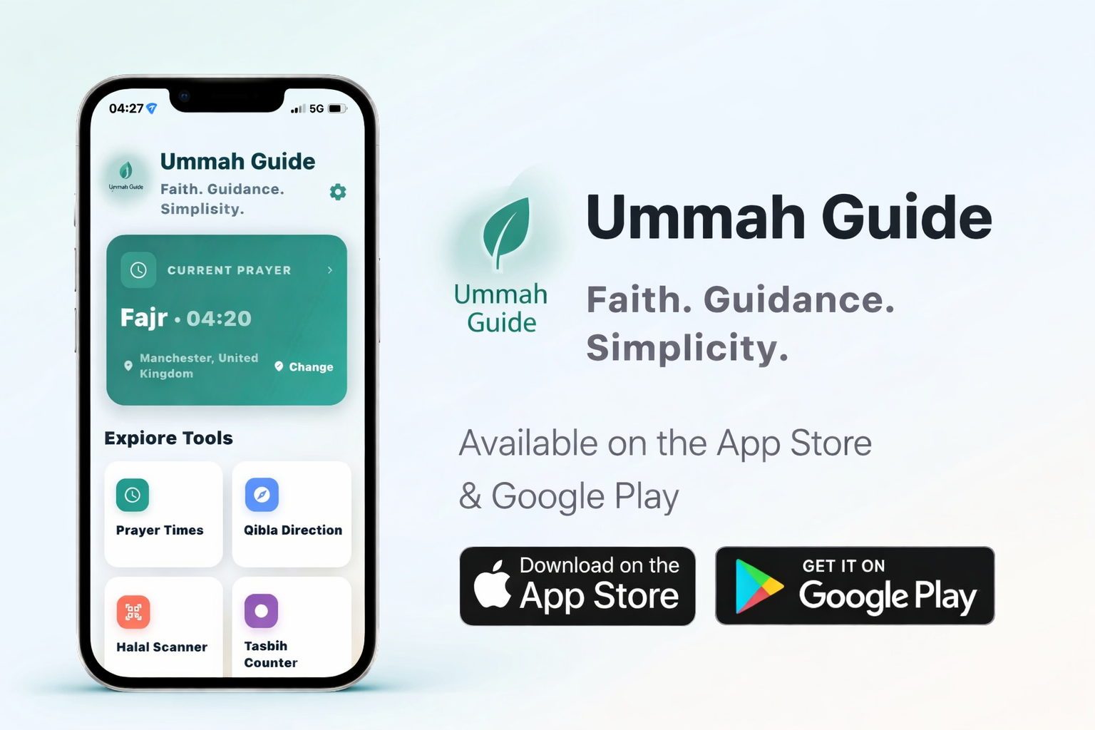 Ummah Guide: Muslim Prayer App project preview